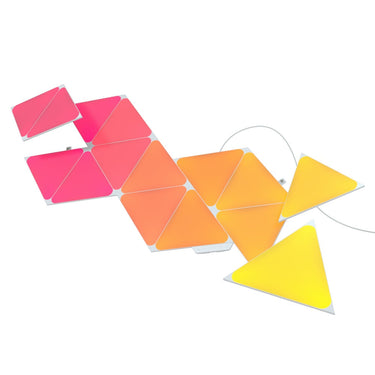 nanoleaf shapes - triangles starter kit (15 panels)